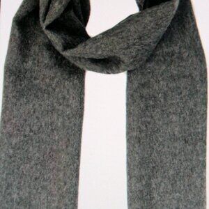 Gray Baby Alpaca New Scarf